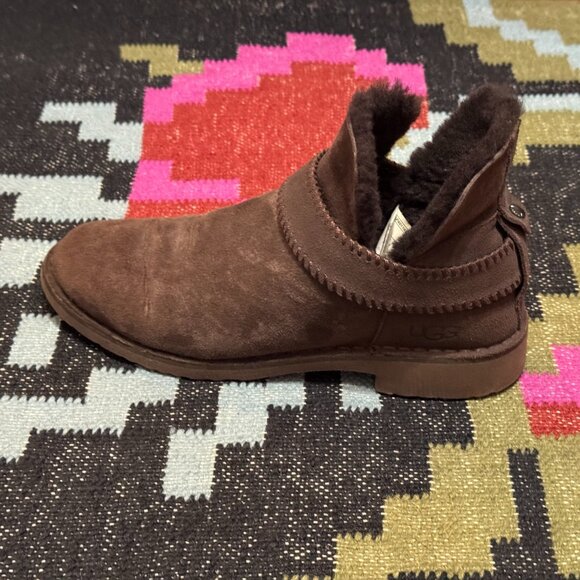 UGG McKay Short Harness Boot, Chocolate Brown, US Women's 9.5 - Picture 8 of 16